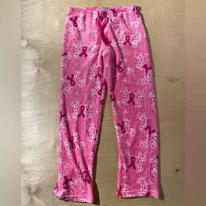 Elegant Emily Pink Pajamas with Ribbon Print Medium (PQ)